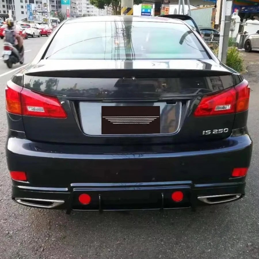 New for IS250 IS300 IS350 Rear Bumper Exhaust Diffuser Kit 2006-2012 Bolt-On